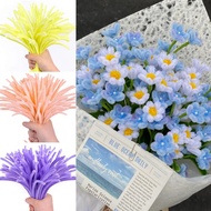 100PCS Set Fuzzy Wire Chenille Stems Twist Stick Bouquet Handmade DIY Flower Material Package and Ch