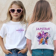 เสื้อยืด Kpop Demon Hunters สำหรับเด็ก เสื้อ Jinu Manga เสื้อ Kpop Huntrix สำหรับเด็ก สินค้า Demon H