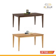 Jo ELLE - Amelia 1.5M Dining Table / Meja Makan Besar /  Solid Wood Table / Large Table