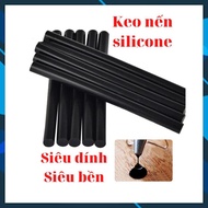 [FIRE] - Super sticky 7mm black silicone candle glue specialized in connecting electrical circuits, 