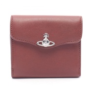 【二手】薇薇安·Vivienne Westwood(Vivienne Westwood) 三折錢包 HUNTER FLAP WALLET S5115003TWLL00EBD405 真皮三折錢包 女士 