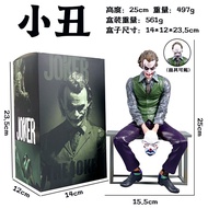 New Product Joker Figure DC Merchandise Suicide Team Joker Seated Figure Model Car Decoration