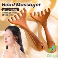 UB. 6-Claws Head Massager Meridian Dredging Head Scalp Massager Scraper Massage Comb