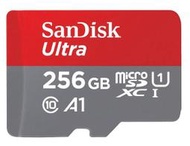 【SanDisk】Ultra microSDXC UHS-I A1記憶卡256G 1TB Full HD SDSQUAC