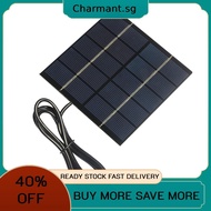 1.5W 5V Solar Charging Panel IPX4 Waterproof Polycrystalline Solar Panel