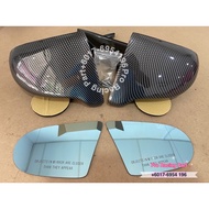 Sepasang 2biji Spoon Side Mirror Wira Carbon Satria Neo Eg9 Ek99 Ek Neo Spoon Side Mirror Carbon Isw