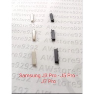TOMBOL Outer Button On Off+Volume Samsung J3 Pro/J5 Pro/J7 Pro 1Set Ori