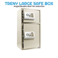 Electronic Safety Box/Safe Box Three Steel TRENY Electronic Safe Box 1 & 2 Door Metal Security Box