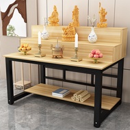 Three Story Altar Incense Table Household Modern Altar Guanyin Bodhisattva God Of Wealth Tribute Tab