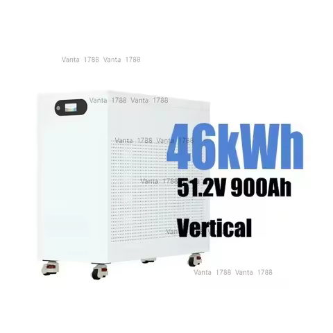 8000 Cycles 51.2V 600AH 300Ah 200Ah 280AH 900Ah Vertical 51.2V LiFePO4 Solar 10Kwh 15kwh 30kwh 46kWh