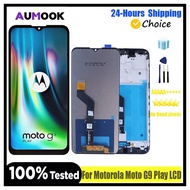 6.5" Tested LCD For Motorola Moto G9 Play LCD Display Touch Screen Digiziter Assembly For Motorola G