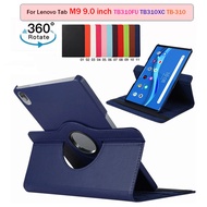 For Lenovo Tab M9 9.0 inch TB310FU TB-310XU TB310XC TB-310 360 Rotating Tablet Funda Flip Cover Auto