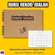 Sales Record Book / Sales Tracker / Small Business / Rekod Jualan / Daily Sales Record / Buku Rekod 