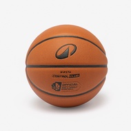 TARMAK BT100 Kids' Size 5 Beginner Basketball, Under Age 10 - Orange