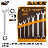 INGCO 6PCS RATCHET SPANNER SET HKSPAR1061