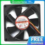 (เอเวอรคล) EC8015HH24BA-3P/(80มม./15T/2B/24V)/พดลมระบายความรอน