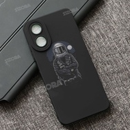SIZORA OFFICIAL - AST40 - FOR OPPO A38 OPPO A18 ASTRONAUTS SOFTCASE PROTEC CAMERA CASING PHONE CASE 