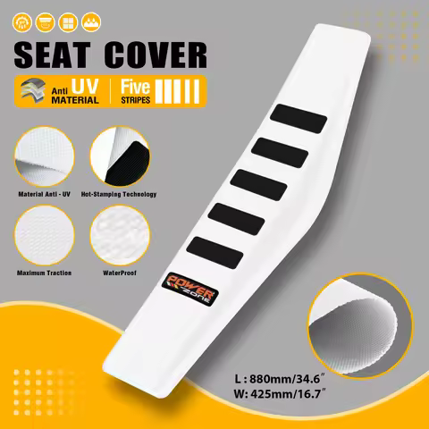 Powerzone Motorcycle Accessories Seat Cover for Honda KTM YAMAHA KAWASAKI Universal Dirt Bike Ebike 