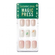 DASHING DIVA - Magic Press 迷你聖誕節 美甲指甲貼片 (MDR3W022RR)