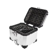 Aluminum Motorcycle Box Rear Luggage Tail Box 45L 55L 65L 80L Universal Key Lock Helmet Motorcycle S