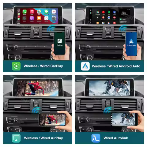 RoadTop Wireless CarPlay for BMW NBT EVO 1 2 3 4 5 6 7 Series X1 X3 X4 X5 X6 MINI F56 F15 F16 F25 F2