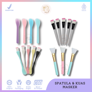 Spatula Masker | Kuas Masker | Kuas Masker 2in1 | Spatula Masker Silicon