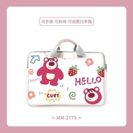 Laptop Bag Female 12/13.3inch 14/14.6inch Cute Diagonal Bag 15.6inch Notebook Cartoon Protective Case Bag