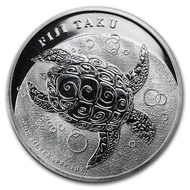 2012 New Zealand Mint Fiji Taku 1 oz .999 Silver Coin BU 1oz