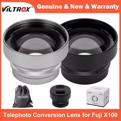 Viltrox TCL-X100VI 50mm Equivalent Telephoto Conversion Lens for FUJIFILM X100 Series Cameras Fujifi