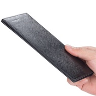 PU Leather Men Long Wallet Male Slim Money Bag Credit Card Holder Thin Two Fold  Purse