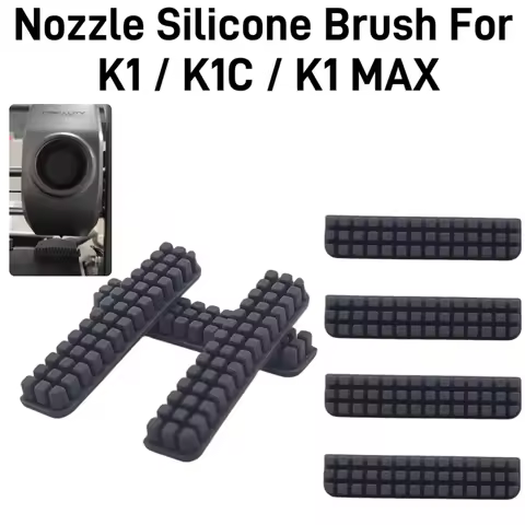 For Creality K1C K1 K1MAX Nozzle Silicone Brush 3D Printer Nozzle Cleaner Tool for K1 Series 3D Prin