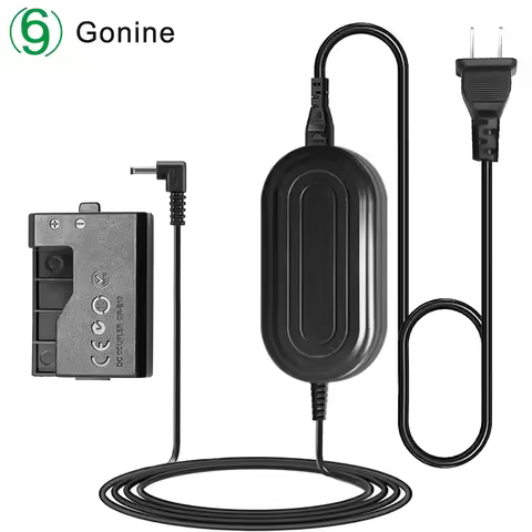 ACK-E10 AC Power Adapter DR-E10 DC Coupler Charger Kit for Canon EOS Rebel T3 T5 T6 Kiss X50 X70 EOS