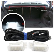 2PCS Led Luggage Compartment Interior trunk Light For 2016-2024 Audi A4 S4 B9 Sedan S4 B9 Sedan A3 S
