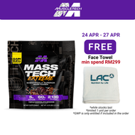 [Expiry Jun 2028] Muscletech Mass Tech Extreme Triple Chocolate Brownie 6.00 lbs. (2.72kg)