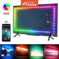 USB 5V Bluetooth LED Strip Light – APP Control TV Backlight for Bedroom Party Room Decor