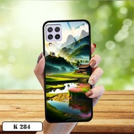 Samsung Galaxy A22 4G/A22 5G/A30S/A50/A50S/A31/A32 4G/A32 5G/A33 5G Country Landscape 3D Glass Case