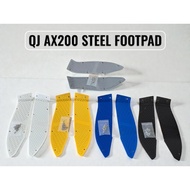 QJMOTOR QJ AX200S AX 200S AX 200 S STEEL FOOTPAD FOOT CARPET QJ ANTI SLAP PAD