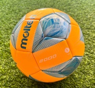 ลูกฟุตบอลหนังเย็บ หนังทีพียู (TPU) Molten F5A2000-OB เบอร์ 5 สีส้ม ของแท้ 100% ( ฟรีตาข่ายใส่บอล+เข็