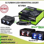 MATA Luximos 88W 2-Eye Super Bright Car Motorcycle Spotlight R7 PRO Color DEVIL Nine Autoseries Luxi