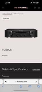 Marantz pm 6006