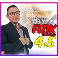 Nota MUDAH & PADAT Fizik SPM Ting 4 dan 5 SPM - Cikgu Halim Booklet CHEATNOTE Tasfiz RAHSIA SKOR A+