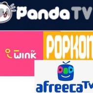 觀看諮詢 pandatv 19+ winktv韓國直播 afreecatv popkontv flextv mafiat