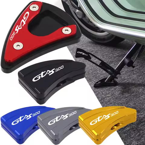 For GTS300 2025 For Vespa gts GTV 300 HPE 2019-2025 Motorcycle Kickstand Foot Side Stand Enlarge Ext