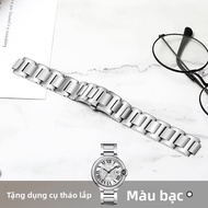 Woalmorn | Dây Đeo Đồng Hồ Không Chính Hãng bằng thép không gỉ cho Đồng Hồ Cartier Blue Ball