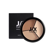 J/X Professional Triple Concealer /jx Three-color Concealer Pan to Cover Spots/ Acne Marks/ Dark Cir