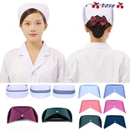 TOSE Nurse Hat, Nurse Headband Accessories Swallowtail Hat,  Costume Accessories Durable Work Cap Cl