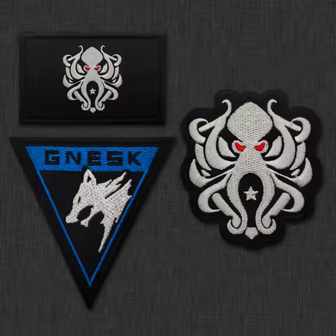 Arena Breakout GNESK Military affairs Embroidered armband Hook&Loop morale badge Backpack patch badg