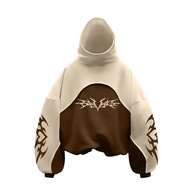 MSID GLGS | OVERSIZE LAYER BOXY HOODIE | AMORE AMORE AMORE