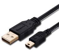 Ruaeoda Mini USB Cable 20 ft, USB 2.0 Type A to Mini 5 Pin B Cable Male Cord Compatible with GoPro H