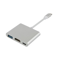 USB C to 4K HDMI USB 3.0 100W PD Charging Adapter Type-c to 30HZ HDTV Adapter Connect the computer p